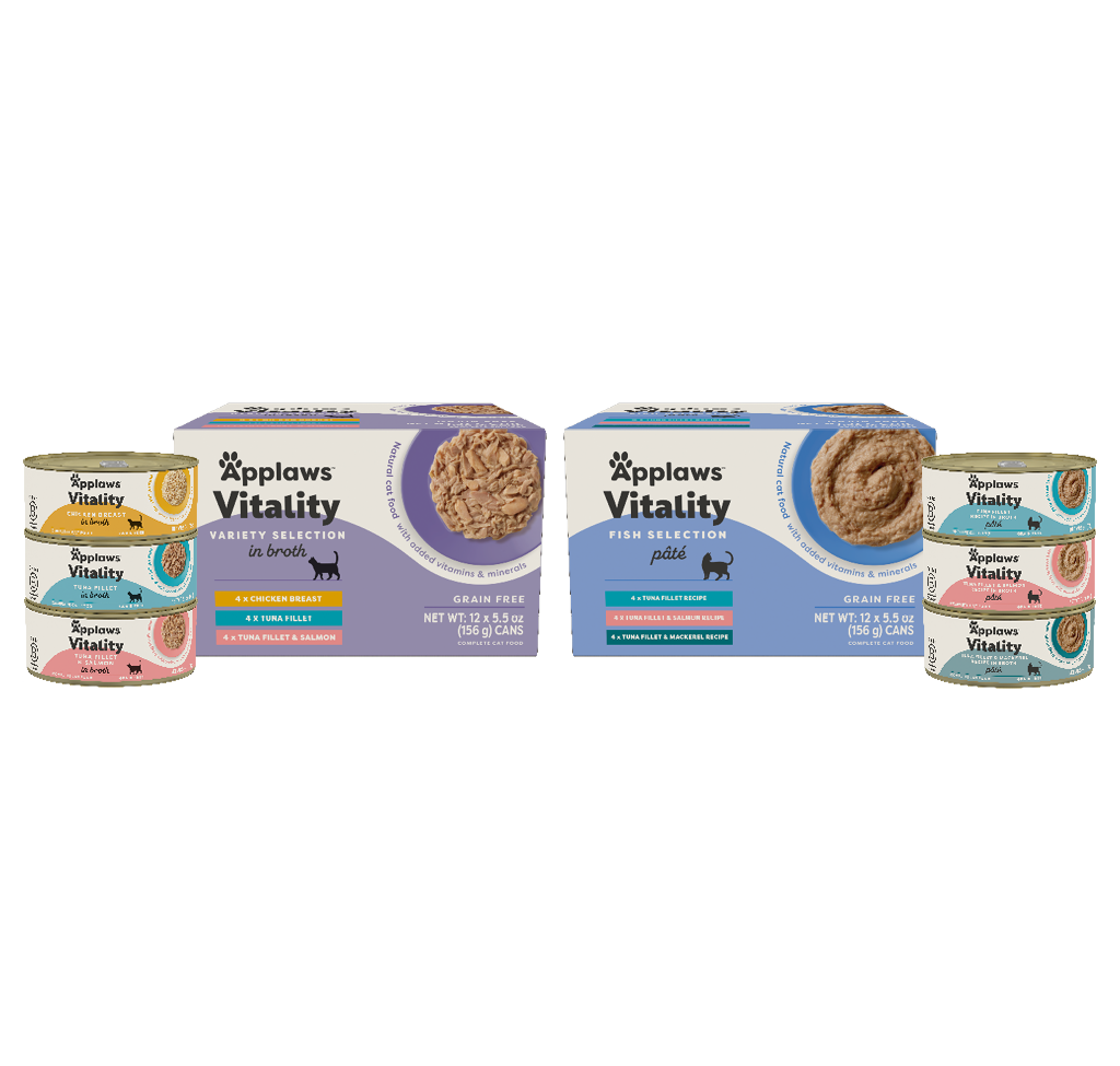 Tuna Fillet & Mackerel Pâté Recipe in Broth with Added Vitamins & Minerals — Applaws