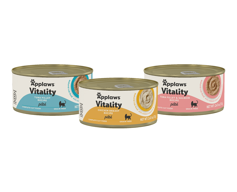 Tuna Fillet & Mackerel Pâté Recipe in Broth with Added Vitamins & Minerals — Applaws